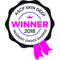 ASCP Skin Deep Readers' Choice Awards 2018 Winner of Best Organic Line