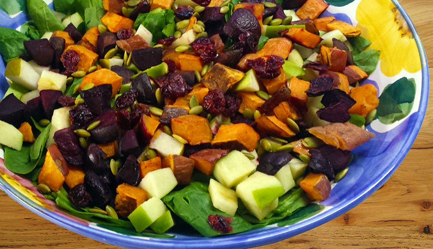 Autumn chop salad