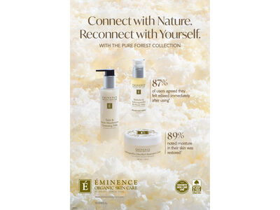 Eminence Organics Poster - Pure Forest Collection 