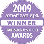 American Spa Professional's Choice Awards 2009 Winner