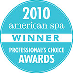 American Spa Professional's Choice Awards 2010 Winner