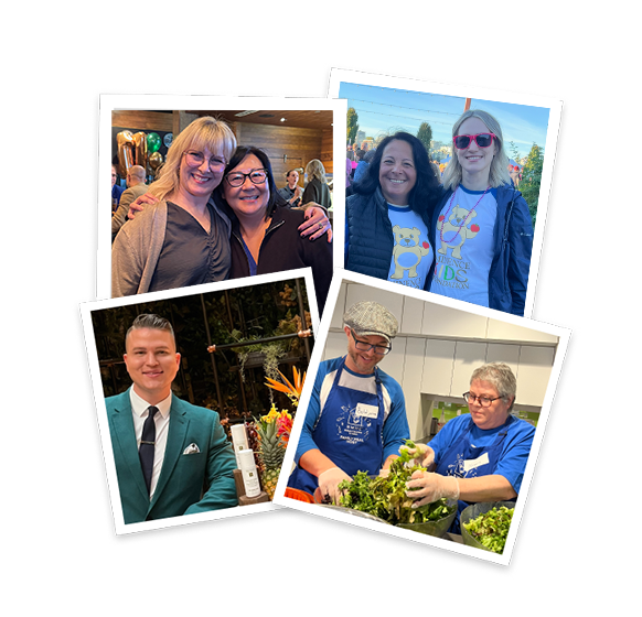 Eminence team members at various events