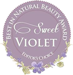 Sweet Violet Bride Best in Natural Beauty Award Editor's Choice