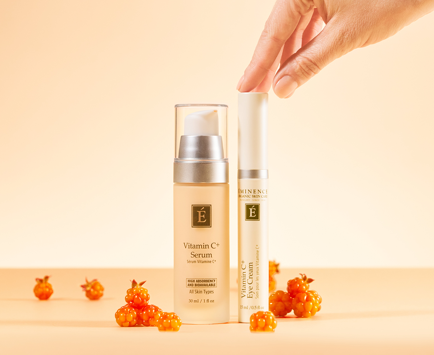 Eminence Organics Vitamin C+ Serum & Vitamin C+ Eye Cream