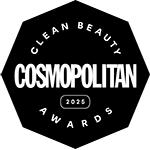 Cosmopolitan Clean Beauty award badge