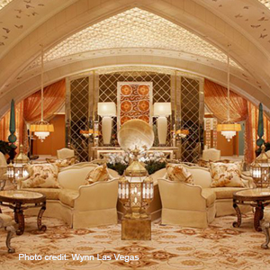 The spa at the Wynn Encore in Las Vegas, Nevada