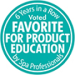 Voted Favorite Product Education 6 years in a row