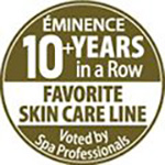 Eminence Voted Favorite Skin Care Line 11 years in a row