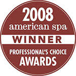 American Spa Professional's Choice Awards 2008 Winner