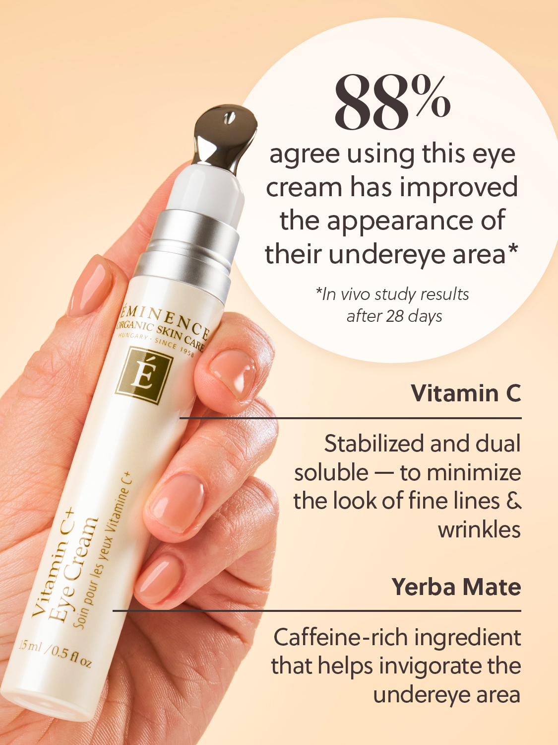Eminence Organics Vitamin C⁺ Eye Cream