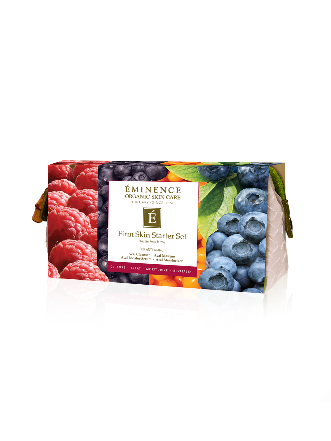 The Eminence Organics Firm Skin Starter Set Bag