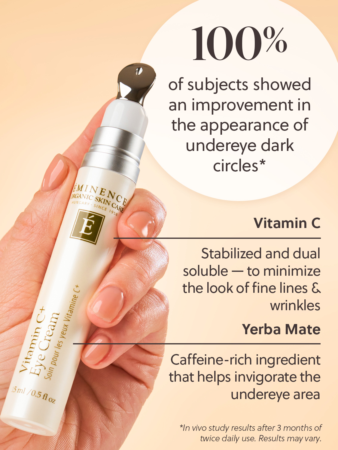 Eminence Organics Vitamin C⁺ Eye Cream