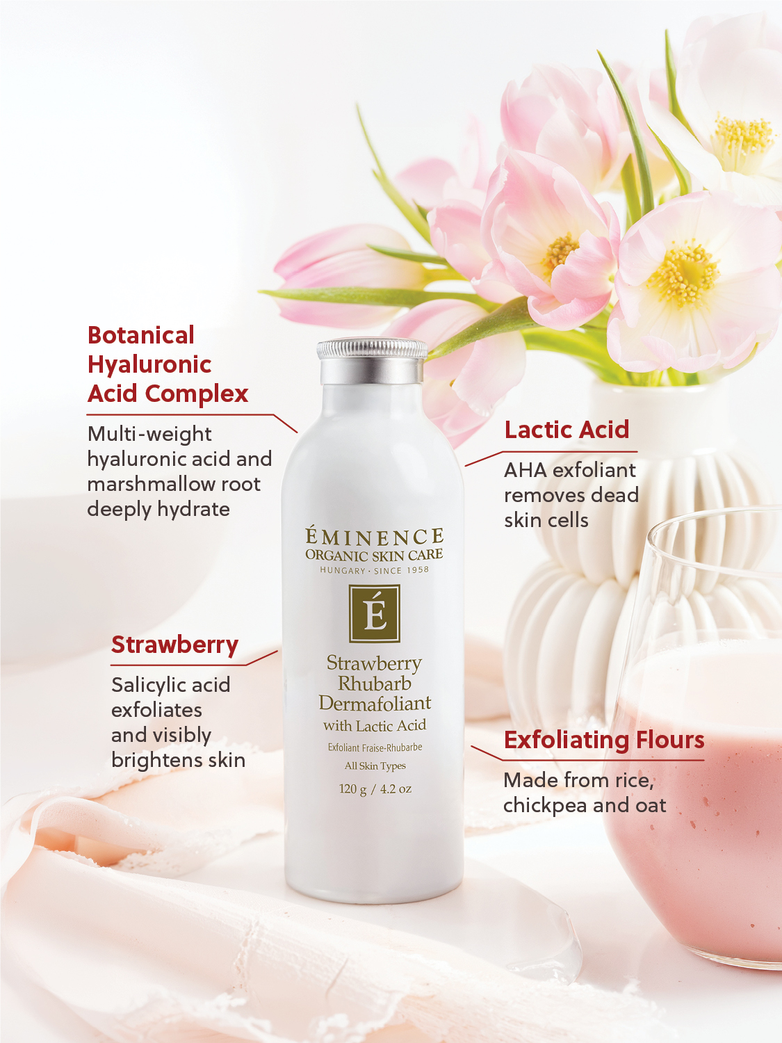 Eminence Organics Strawberry Rhubarb Dermafoliant