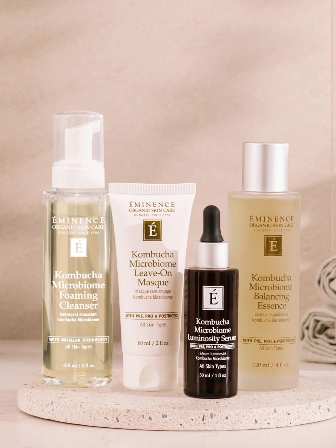 Eminence Organics Kombucha Microbiome Collection