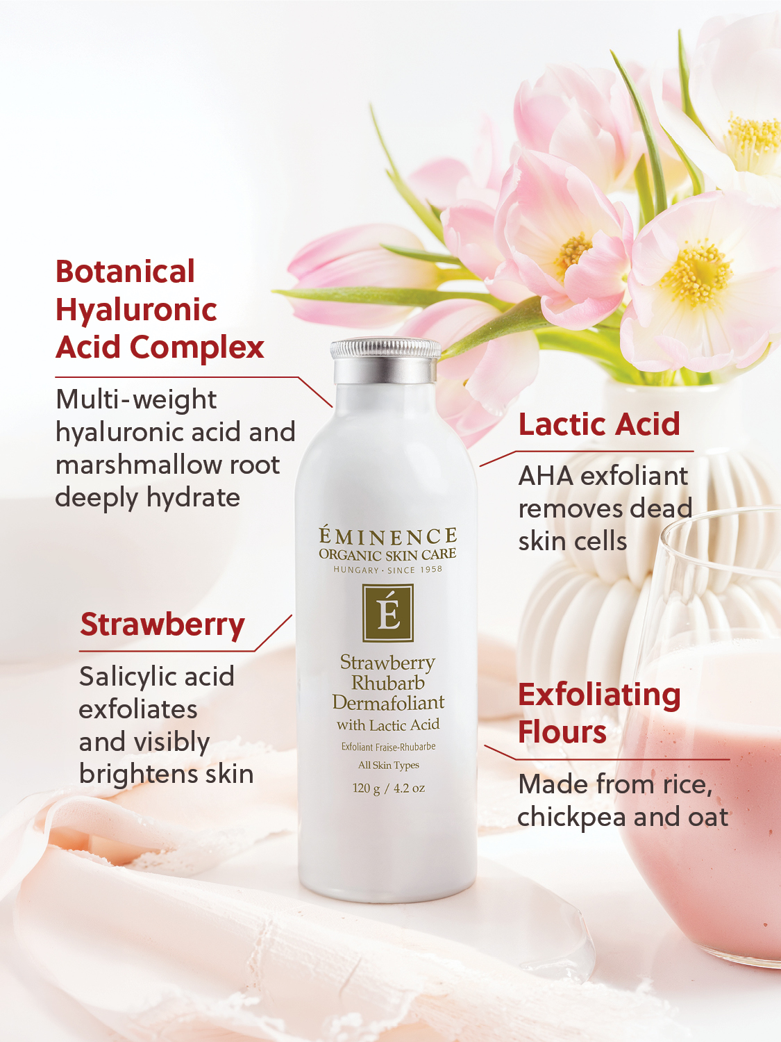 Eminence Organics Strawberry Rhubarb Dermafoliant