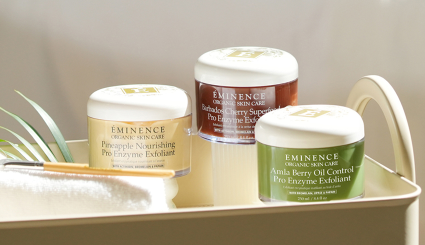 Eminence Organics exfoliants