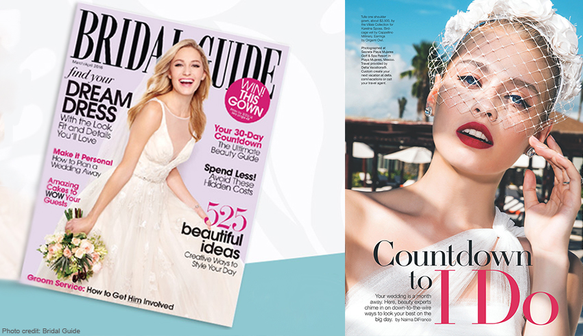 Bridal Guide Magazine: Countdown To I Do Article
