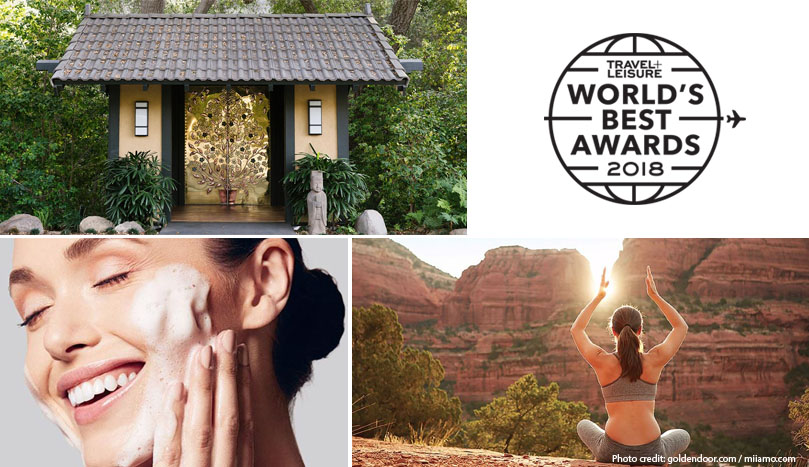 Travel and  Leisure World's Best Award Winners Mii amo and Golden Door