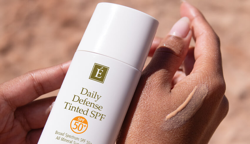 Daily defense tinted spf