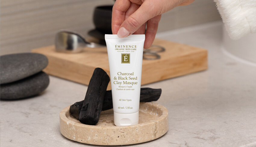 Charcoal & black seed clay masque