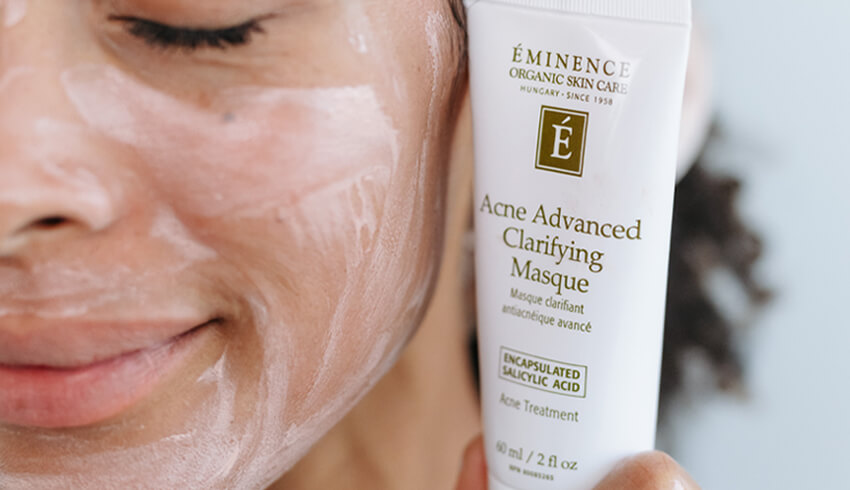 Eminence Organics' acne advanced clarifying masque