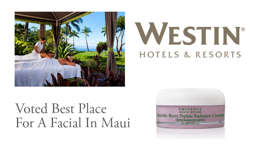 Spa Partner Westin Wins Best Facial On Maui