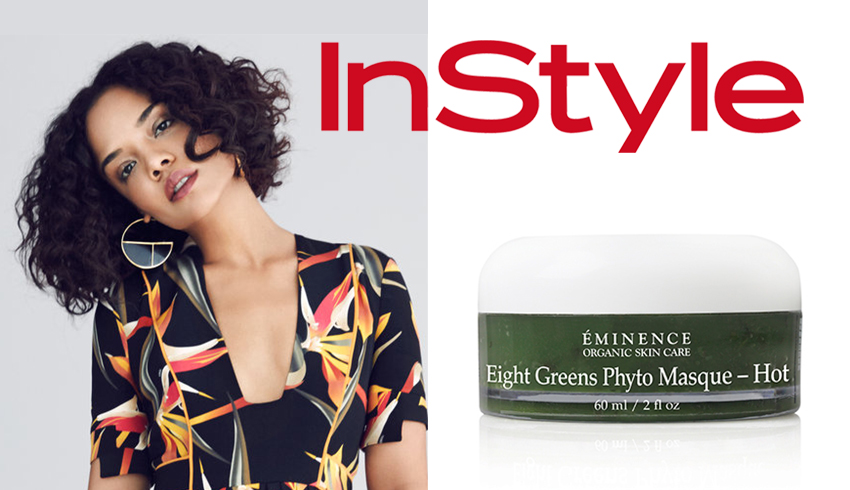 Tessa Thompson and Eminence Organics Eight Greens Phyto Masque - Hot
