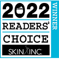 2022 Skin Inc. Readers' Choice Award Winner