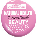 Natural Health International Beauty Awards 2019 Winner of Highly Commended Facial Oil: Rosehip Triple C+E Firming Oil
