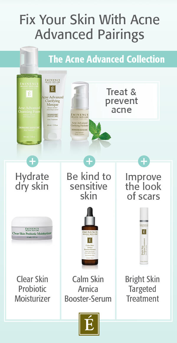 Fix Your Skin With Advanced Acne Pairings