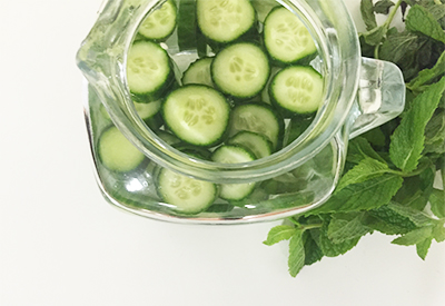 Cool Cucumber Herbal Infusion