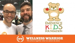 Eminence Organics President Boldijarre Koronczay and Damon Cory-Watson, Director of Development from Wellness Warrior.