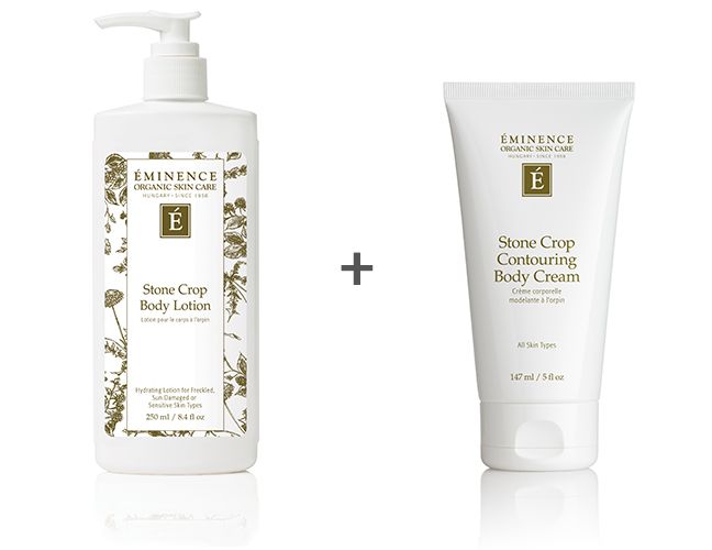 Stone Crop Body Lotion and Stone Crop Contouring Body Cream
