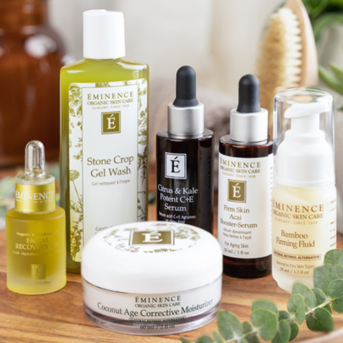 Eminence Organics skin care products