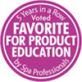 American Spa Professionals' Choice Awards Winner for Favorite Product Education for Five Consecutive Years