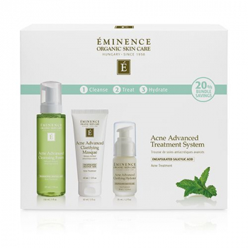 Eminence Organics Acne Advanced 3-Step Treatment System